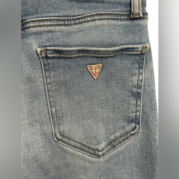 Guess High-Rise Skinny Jeans | Light Blue Stretch Denim | Size 27 - Picture 4 of 8